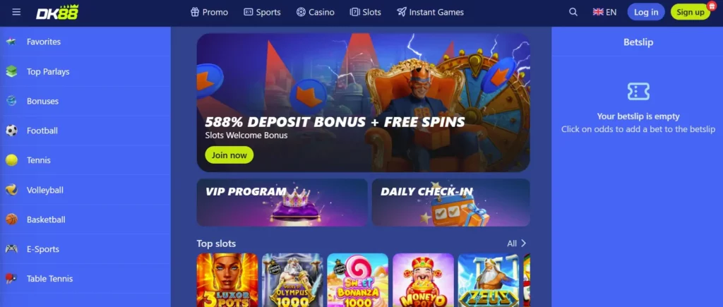 Play at DK88 Singapore with Fast Access to Casino and Sportsbook